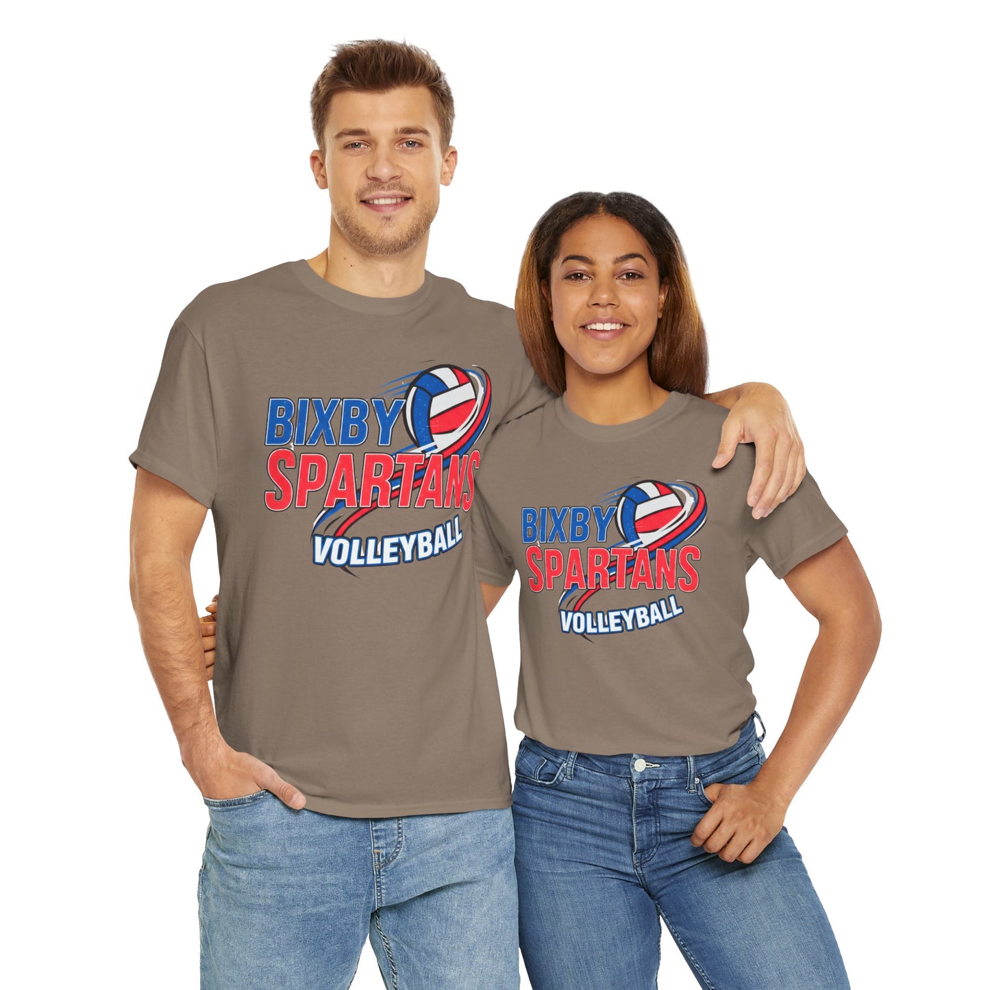 Bixby Spartans Volleyball Tee