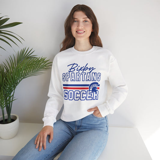 Bixby Spartans Soccer Gildan Sweatshirt