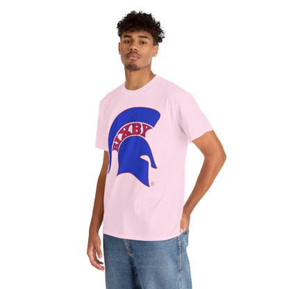 Spartan Blue Logo Gildan Tee