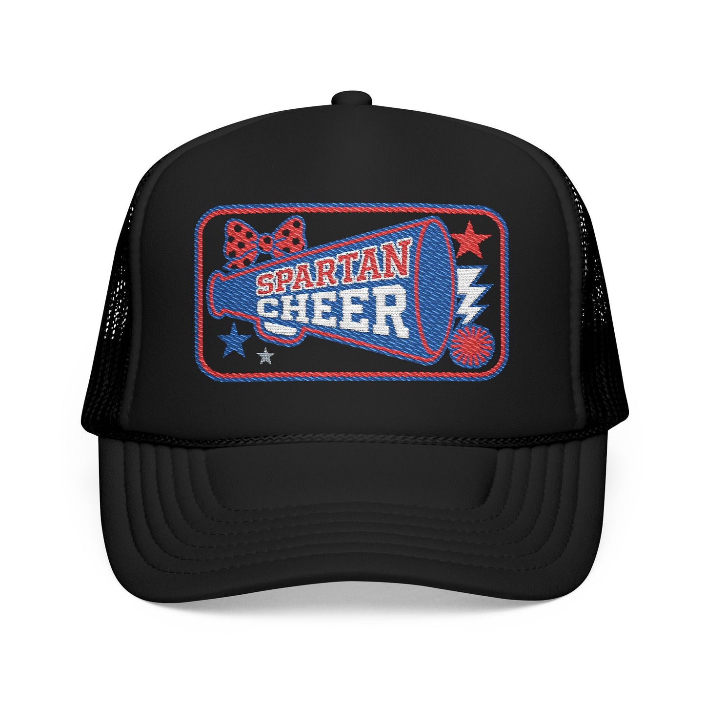 Spartan Cheer Embroidered Foam Trucker Hat