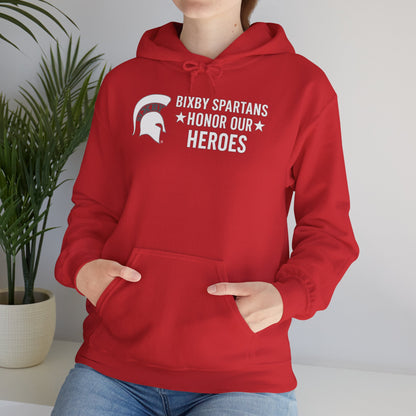 Spartans Honor Our Heroes Gildan Hoodie