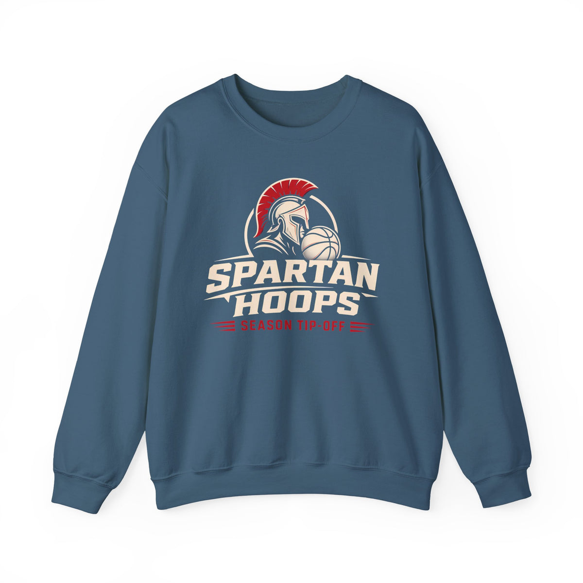 Bixby Spartans Hoops - Season Tip-Off Basketball Pullover Sweatshirt