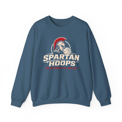 Bixby Spartans Hoops - Season Tip-Off Basketball Pullover Sweatshirt