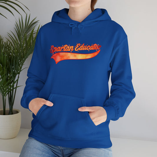 Spartan Educator Fall Design Gildan Hoodie