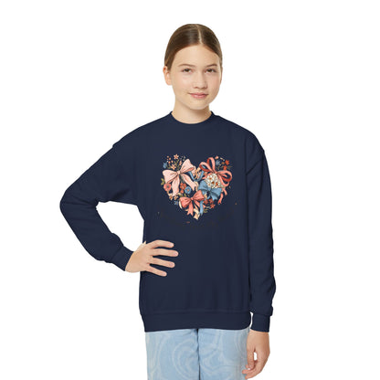 Spartans Have My Heart Floral Gildan Sweatshirt