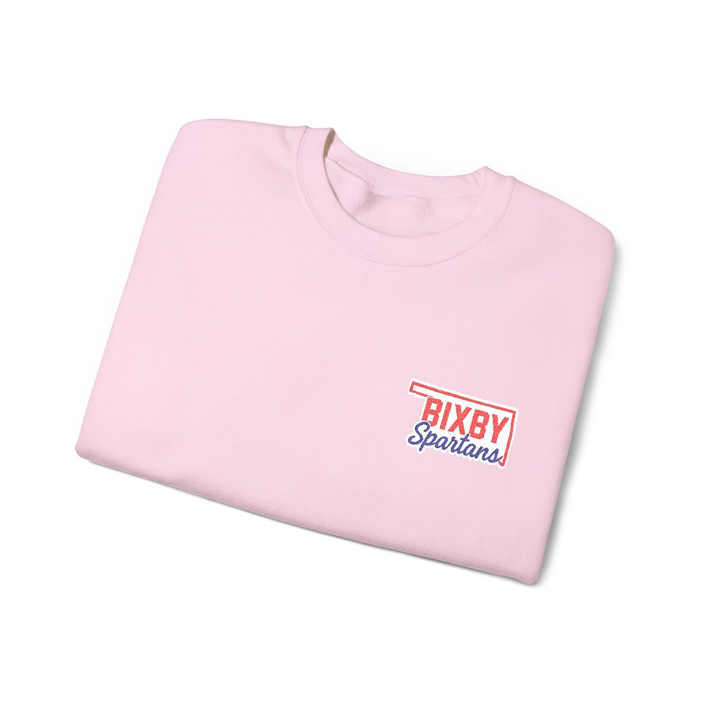 Bixby OK Spartans Embroidered Gildan Sweatshirt