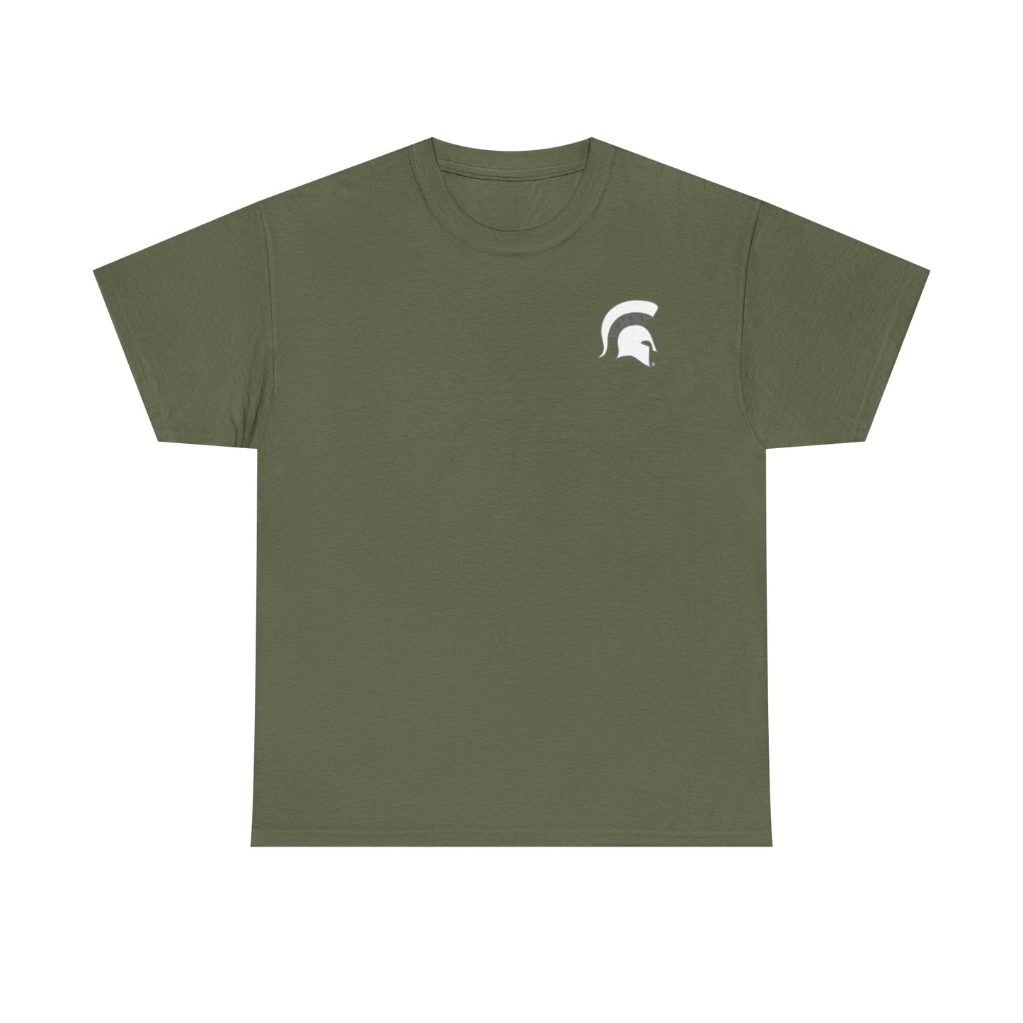 Hit. Run. Steal. Spartan Baseball Gildan Tee