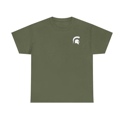 Hit. Run. Steal. Spartan Baseball Gildan Tee