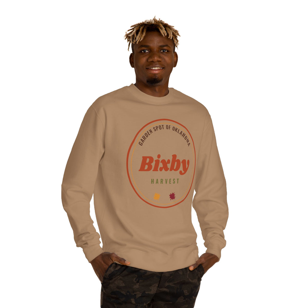 Garden Spot Harvest Badge Crewneck Sweatshirt