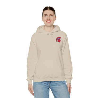 Spartan Soccer Club Distressed Crest Gildan Hoodie