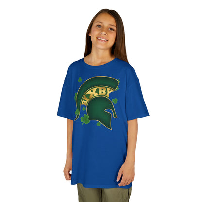 St. Patty's Good Luck Spartan Helmet Youth Tee