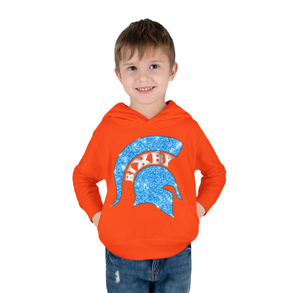 Bixby Spartans Blue Bling Toddler Rabbit Skins Sweatshirt