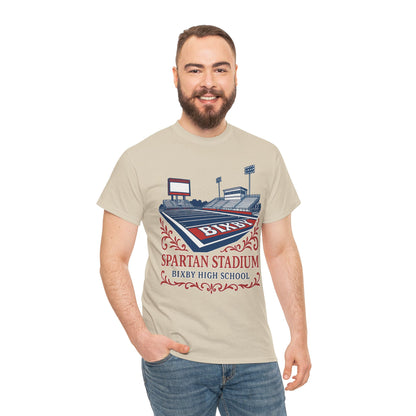 Ornate Spartan Stadium Gildan Tee
