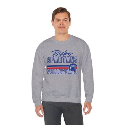 Bixby Spartans Volleyball Gildan Sweatshirt