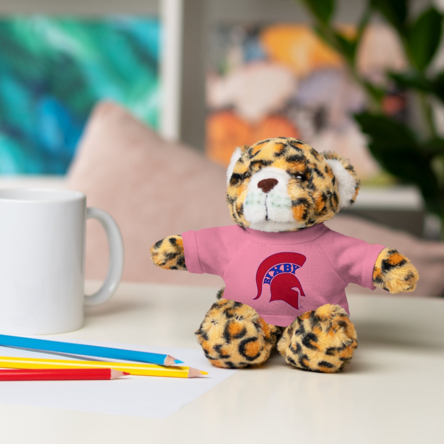 Spartan Stuffed Animal Logo
