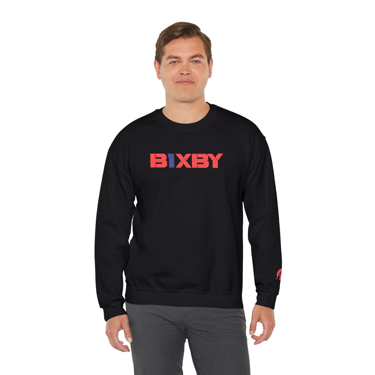 B1XBY Undeniable Embroidered with Wrist Logo Gildan Sweatshirt