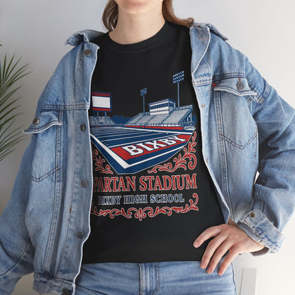 Ornate Spartan Stadium Gildan Tee