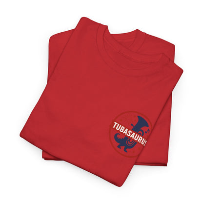 Tubasaurus Pride of Bixby Tuba Shirt with Sleeve Logo