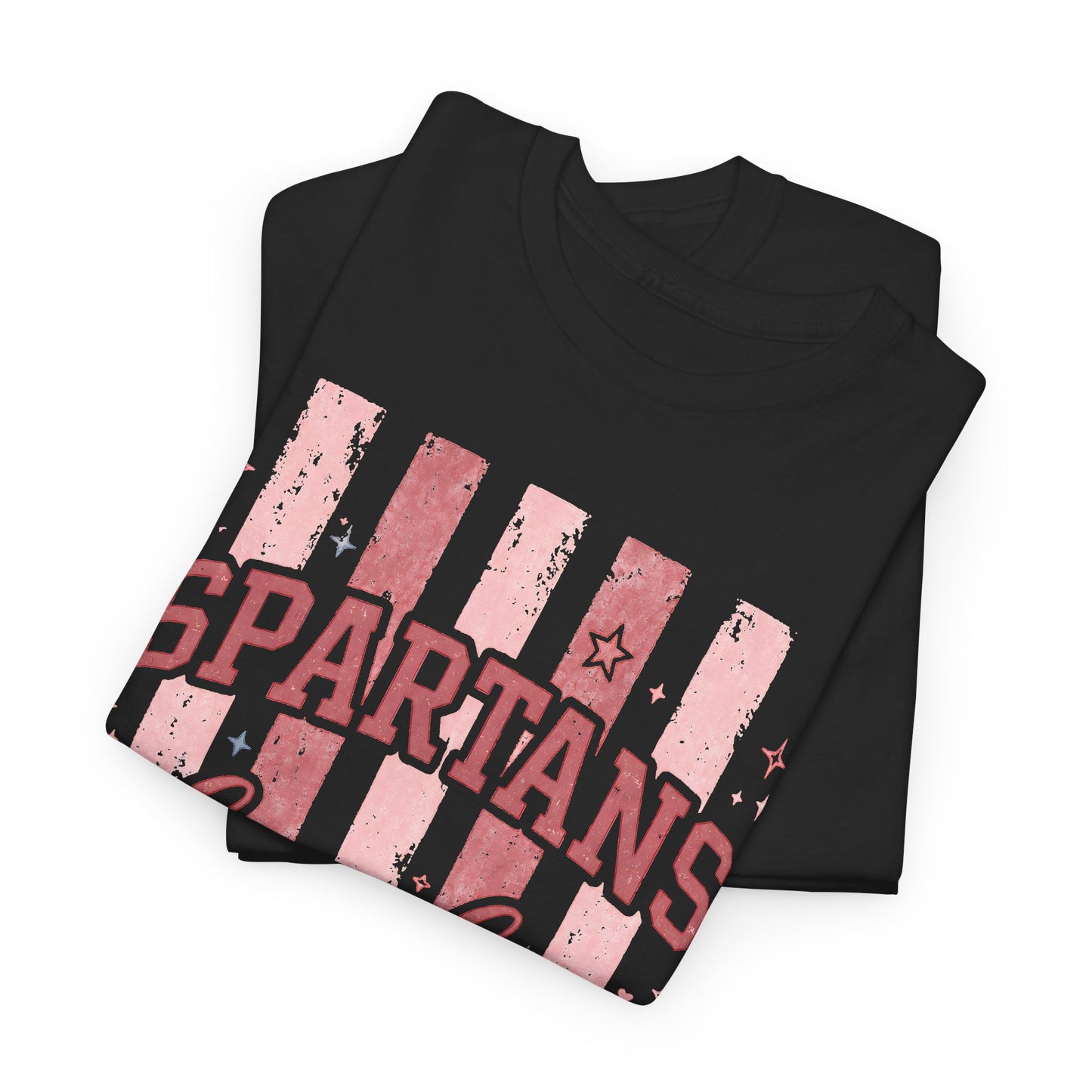 Spartans Bixby Pink Stripes T-Shirt