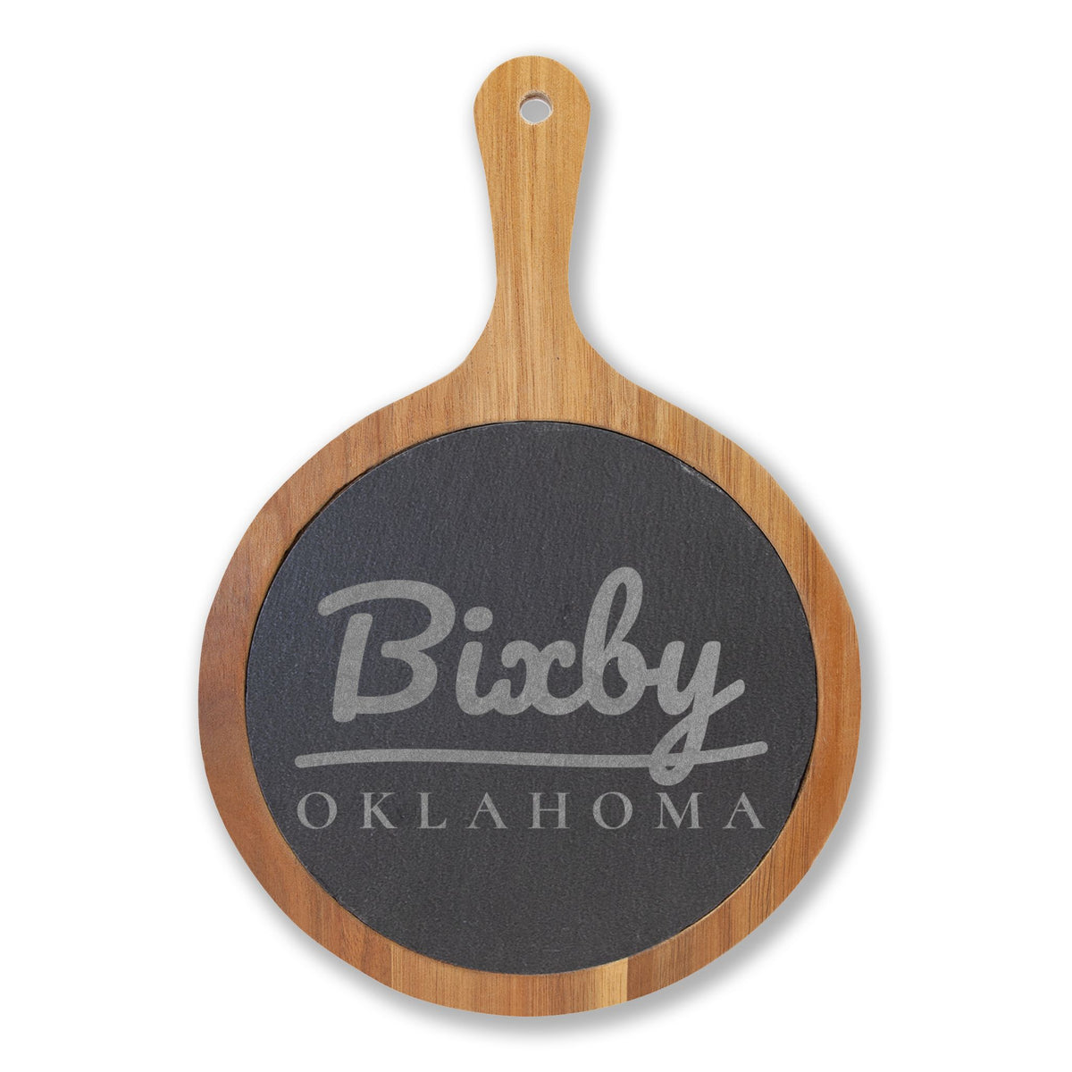 Bixby Garden Script Engraved Charcuterie Board
