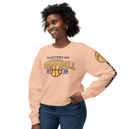Victory Basketball Crewneck Comfort Colors Sweatshirt