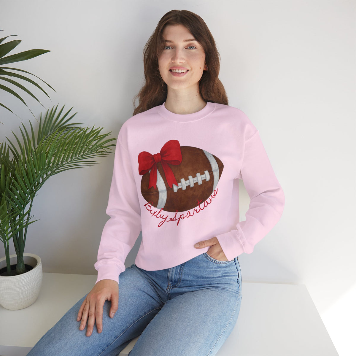 Bixby Spartans Cheer & Football Gildan Sweatshirt