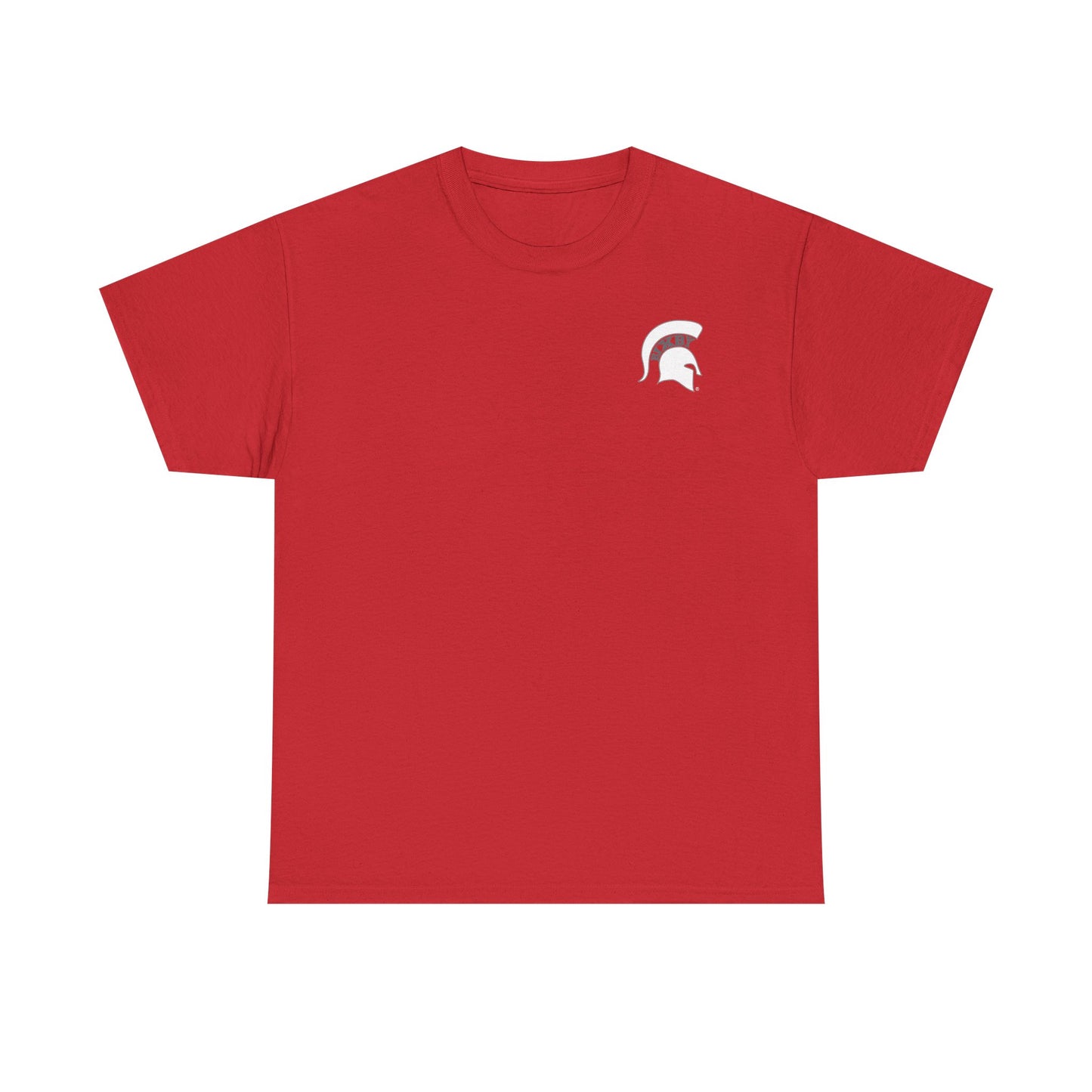Hit. Run. Slide. Spartan Softball Gildan Tee