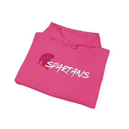 Spartans Red Logo Gildan Hoodie
