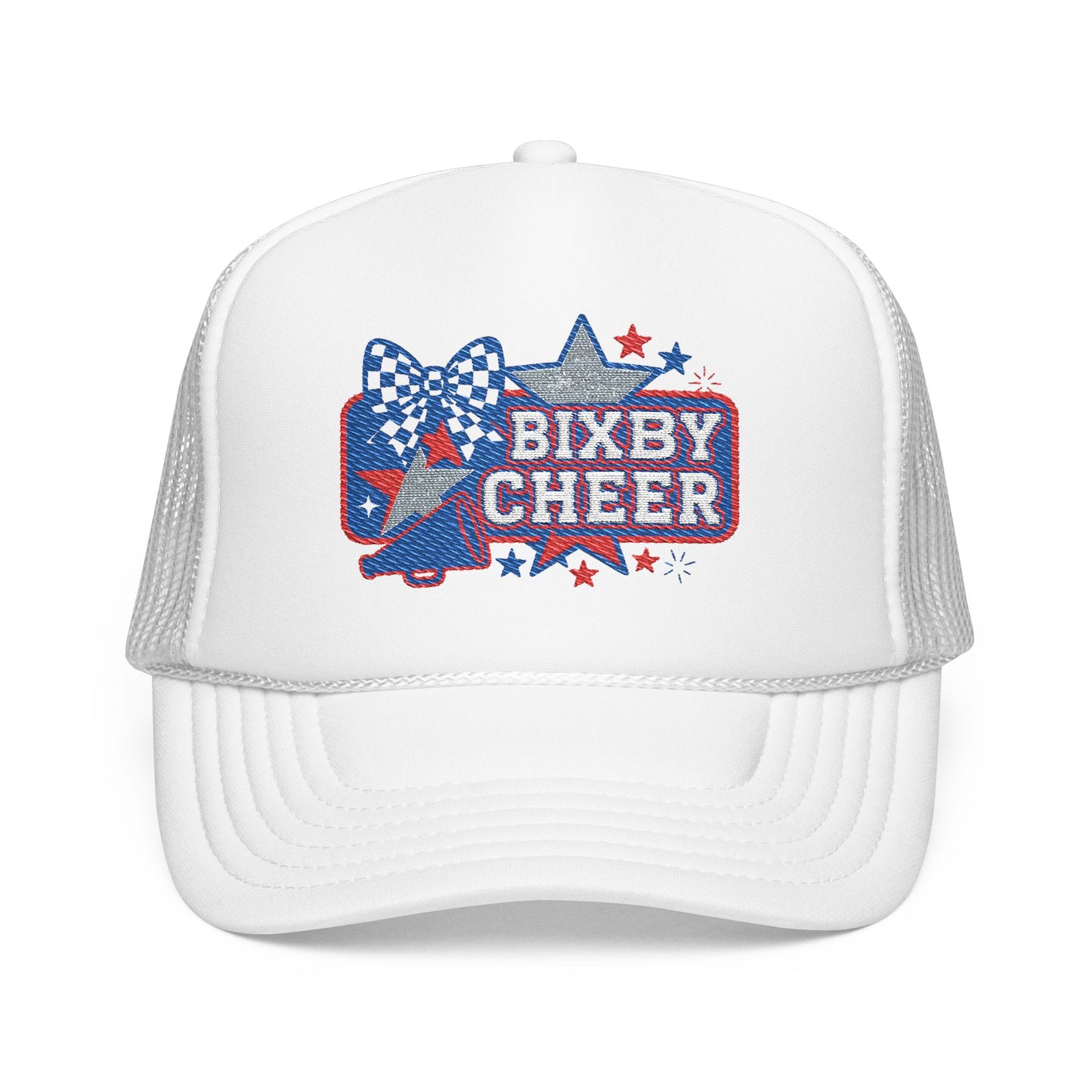 Bixby Cheer Embroidered Foam Trucker Hat