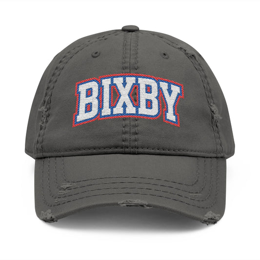 Bixby Embroidered Vintage Distressed Ballcap