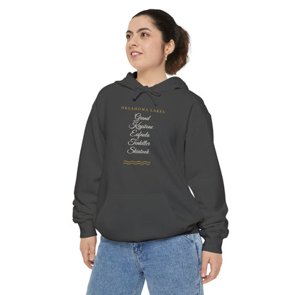 Oklahoma Lakes Hoodie | Comfort Colors