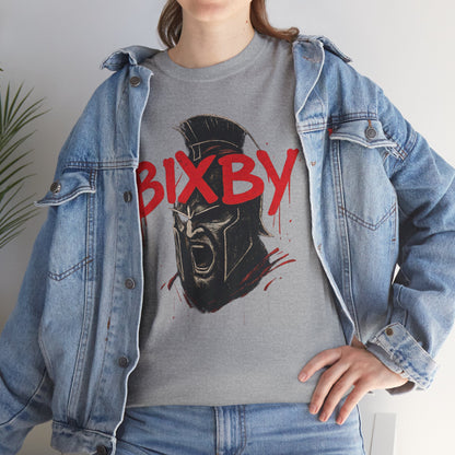 Bixby Spartan Helmet Chaos Gildan Tee