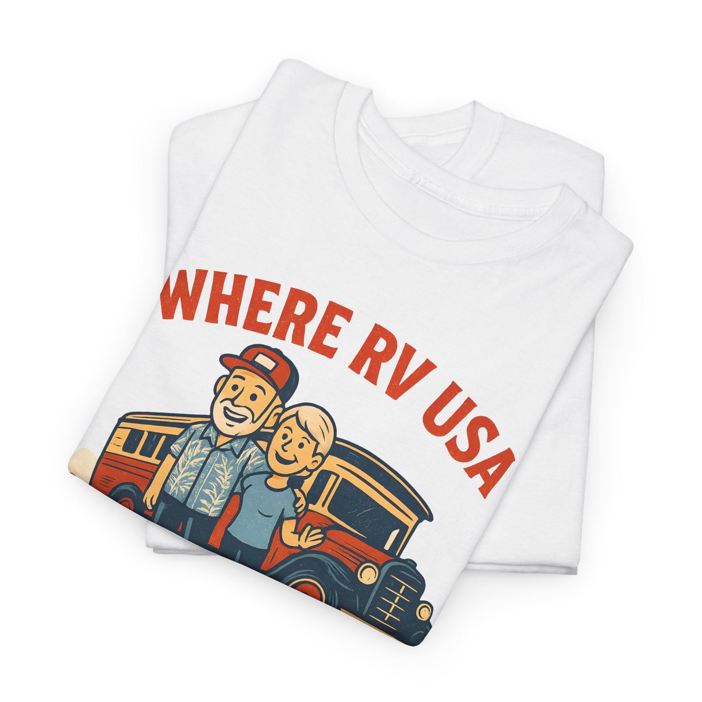 Where RV USA Rolling Through History Limited Edition Tee