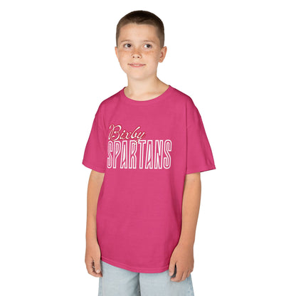 Bixby Spartans Cursive Youth Gildan Tee