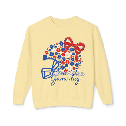 Spartans Floral Helmet Premium Comfort Colors Sweatshirt