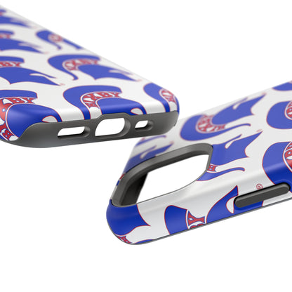 Bixby Spartan Blue Logo Impact Resistant iPhone Case
