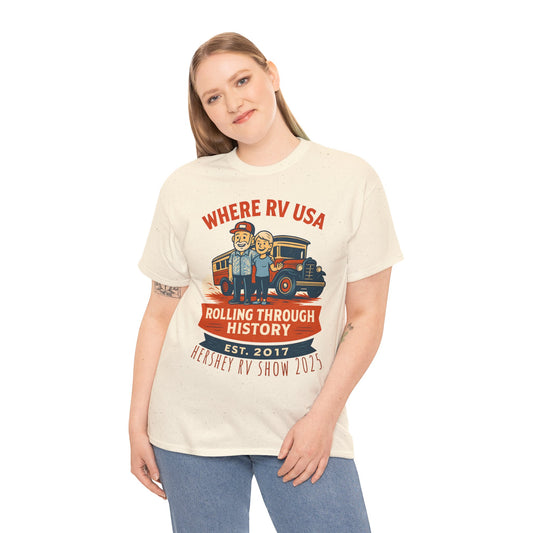 Where RV USA Rolling Through History Limited Edition Tee