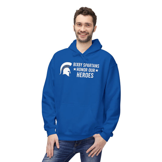 Spartans Honor Our Heroes Gildan Hoodie