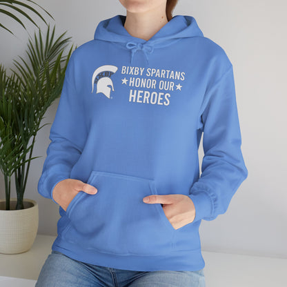 Spartans Honor Our Heroes Gildan Hoodie