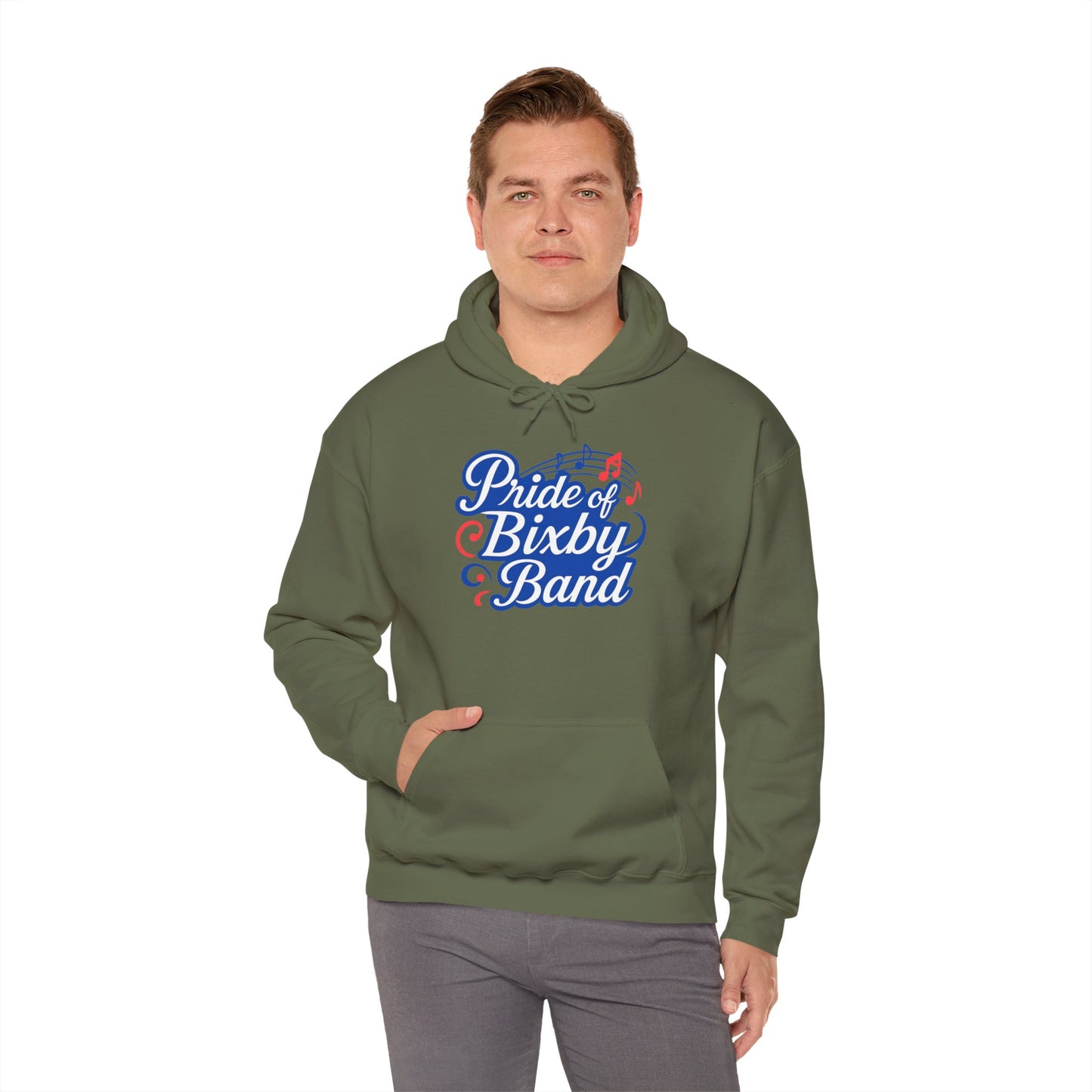 Pride of Bixby Band Gildan Hoodie