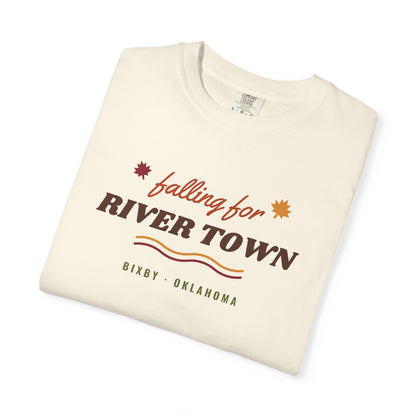 Falling for River Town Comfort Colors Tee