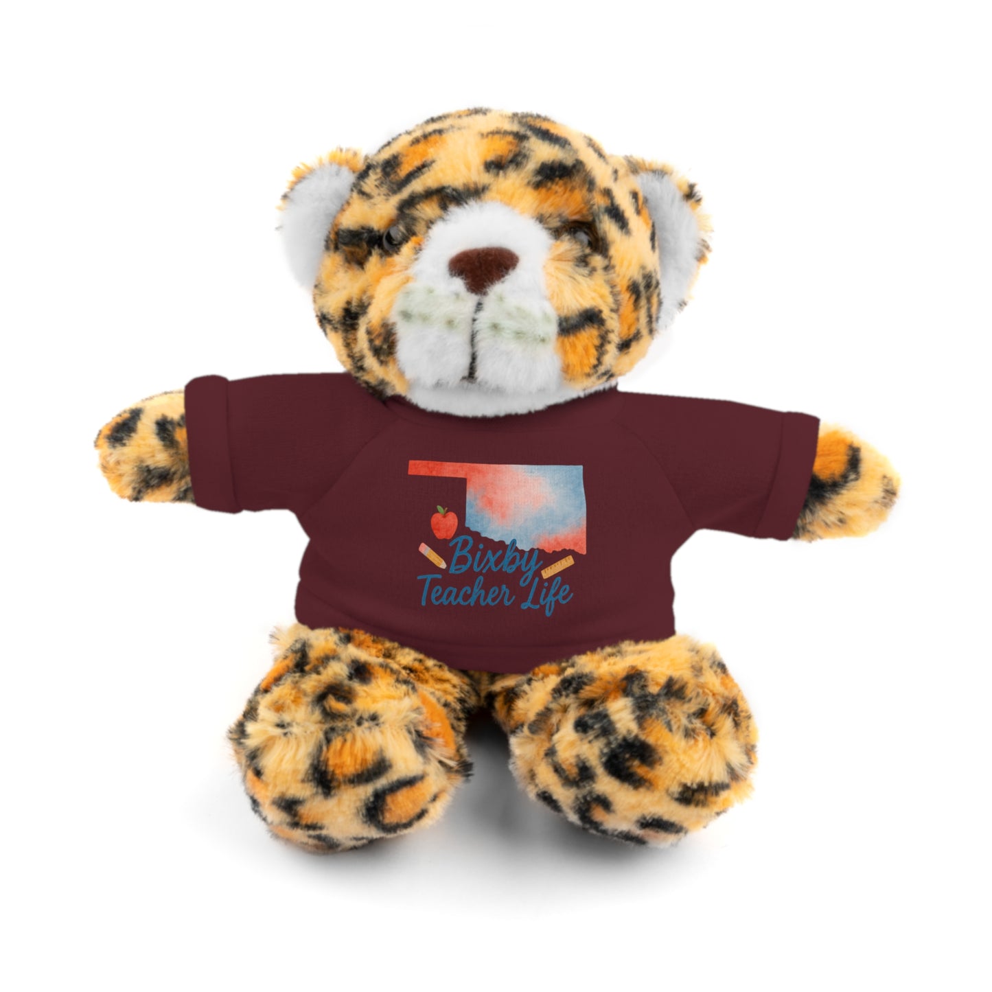 Bixby Oklahoma Teacher Life Stuffed Animal