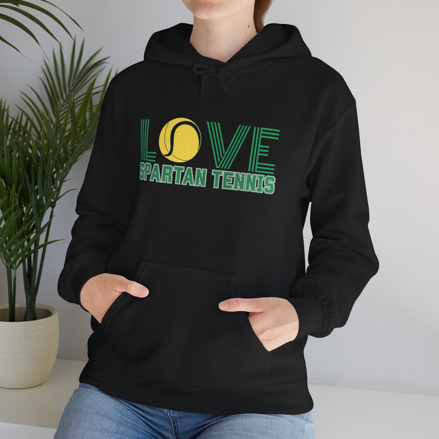 Bixby Spartan Tennis Gildan Hoodie