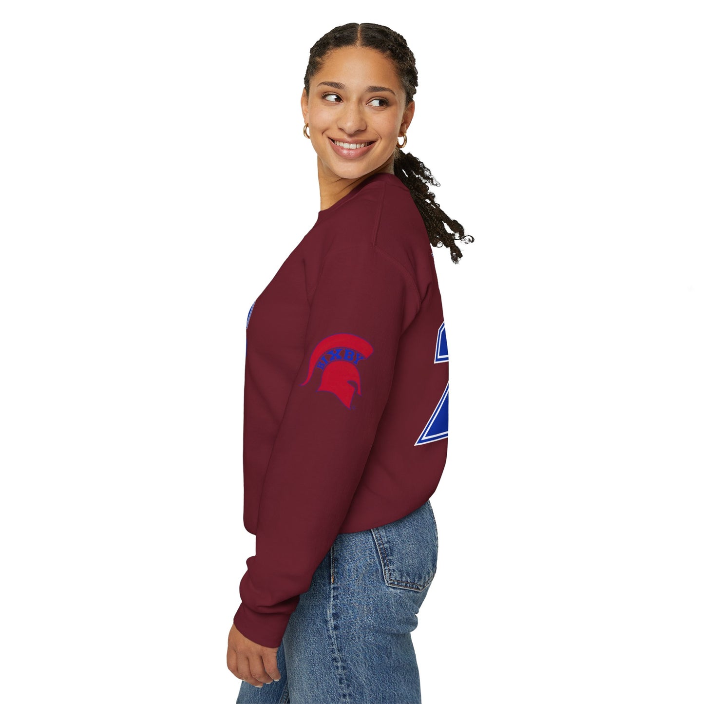 Bixby Spartan Volleyball Gildan Sweatshirt