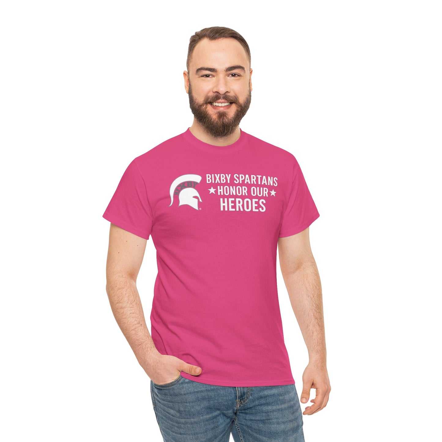 Spartans Honor Our Heroes Military Appreciation Gildan Tee