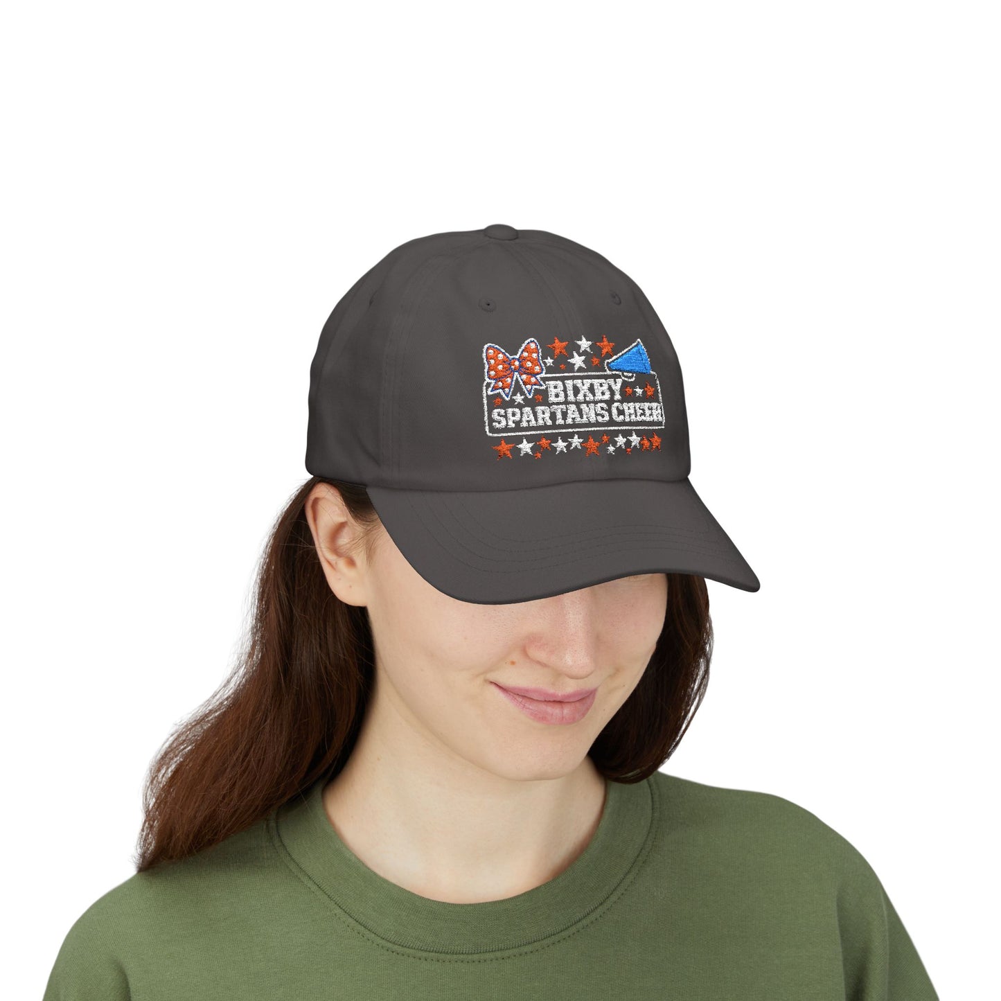 Bixby Spartans Cheer Embroidered Classic Ballcap