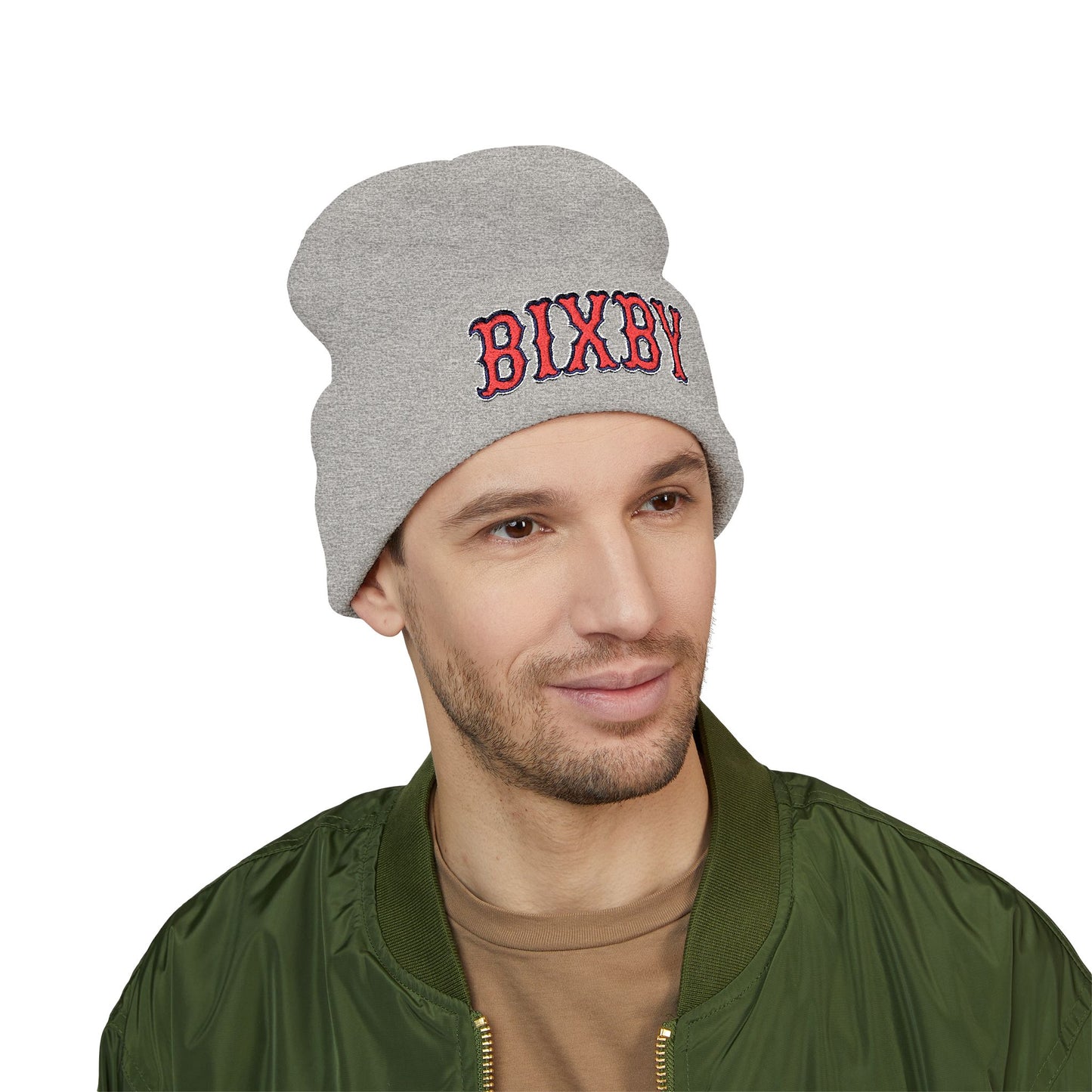 Bixby Embroidered Cuffed Cozy Beanie