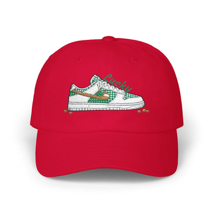 Embroidered Lucky Sneaker Dad Cap St. Patrick’s Day Casual Baseball Hat