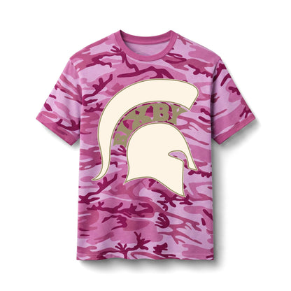 Bixby Spartans Camo Spartan Helmet Tee