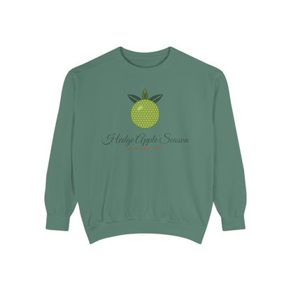 Hedge Apple Season Oklahoma Crewneck Sweatshirt | Comfort Colors